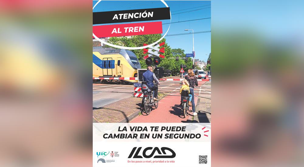 ILCAD 2024: la Fundación participa en la campaña de sensibilización sobre seguridad en los pasos a nivel ILCAD 2024: la Fundación participa en la campaña de sensibilización sobre seguridad en los pasos a nivel